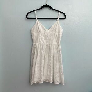 ZARA Short Embroidered Dress